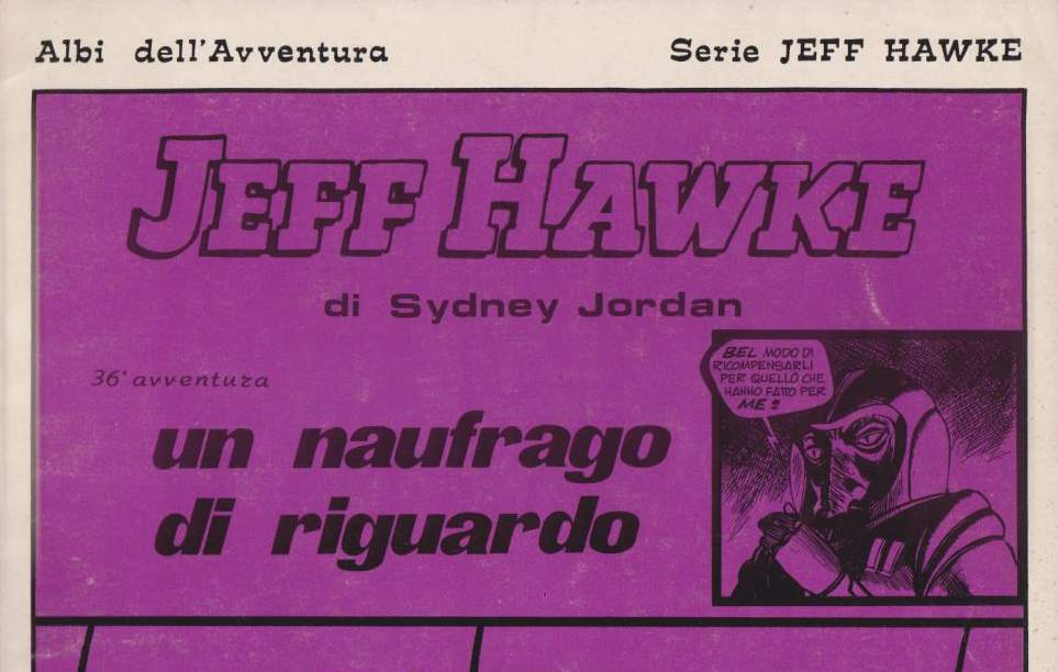 JEFF HAWKE BY SIDNEY JORDAN