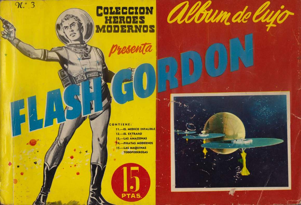 FLASH GORDON ALBUM DE LUJO N 3
