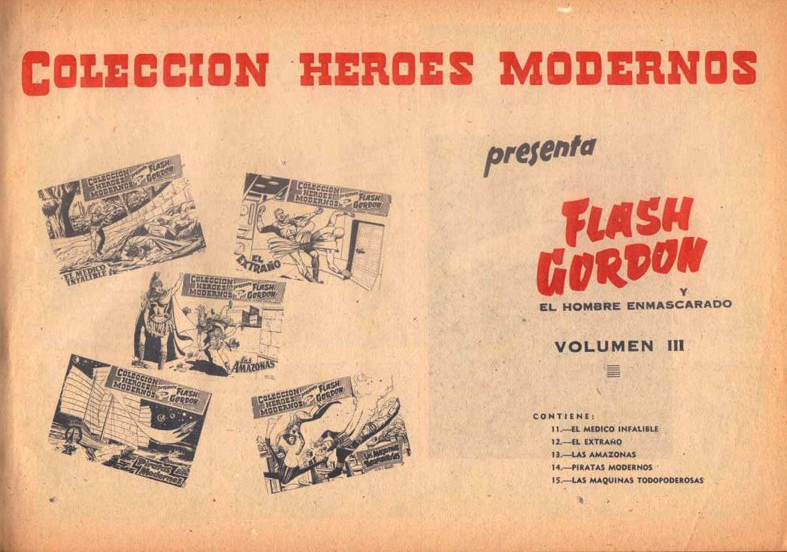 FLASH GORDON ALBUM DE LUJO N 3