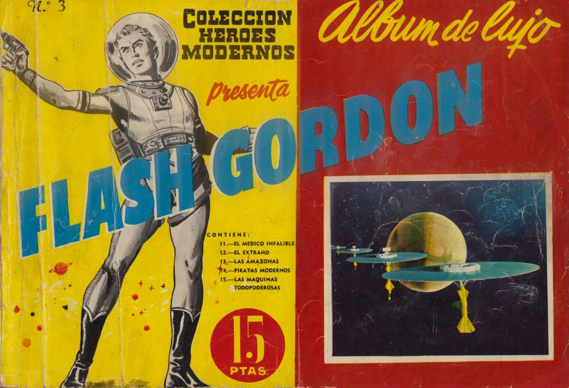 FLASH GORDON ALBUM DE LUJO Nº 3
