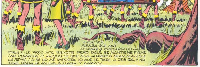 FLASH GORDON BURU LAN 14 (DETALLE)