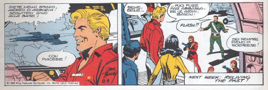 FLASH GORDON 3-8-1986