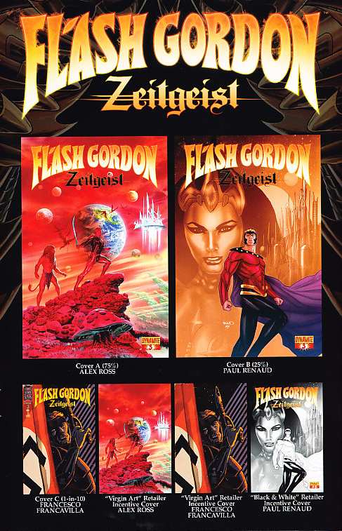 FLASH GORDON COMIK BOOK ZEITGEIST #3