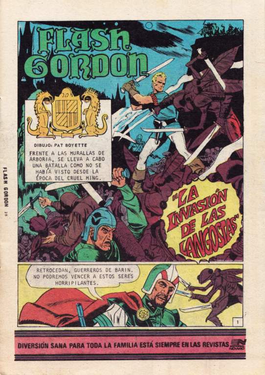 FLASH GORDON NOVARO NO.28 DE NOVARO