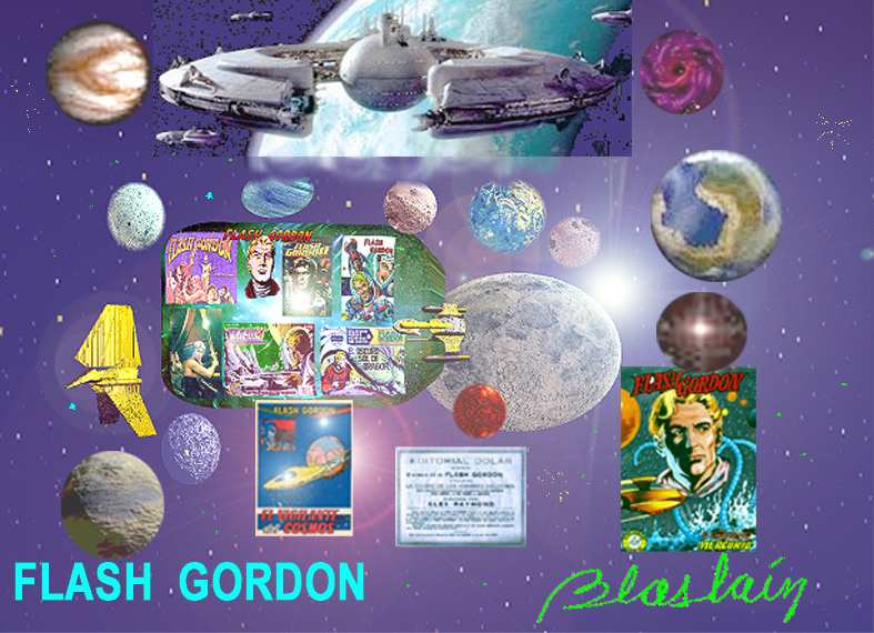 HOMENAJE A FLASH GORDON DE BLAS LAIN