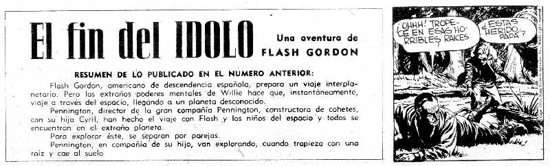 DETALLE DE LA TIRA DIARIA DEL 23-6-1953