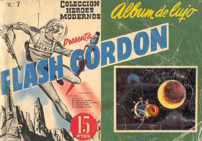 FLASH GORDON ALBUM DE LUJO N 7