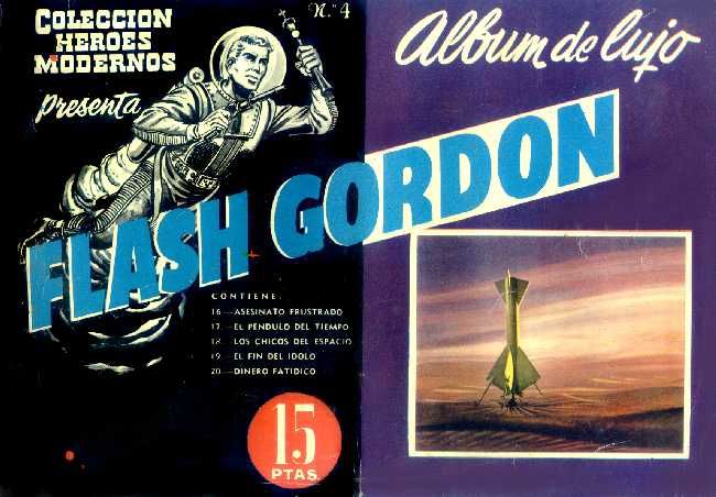 FLASH GORDON ALBUM DE LUJO Nº 4