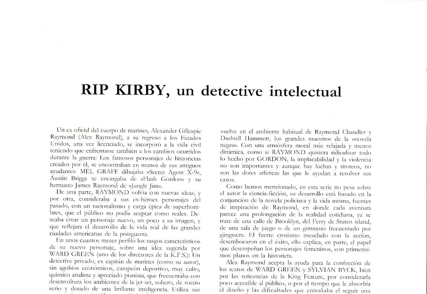RIP KIRBY EN EUROCLUB MAGERIT.