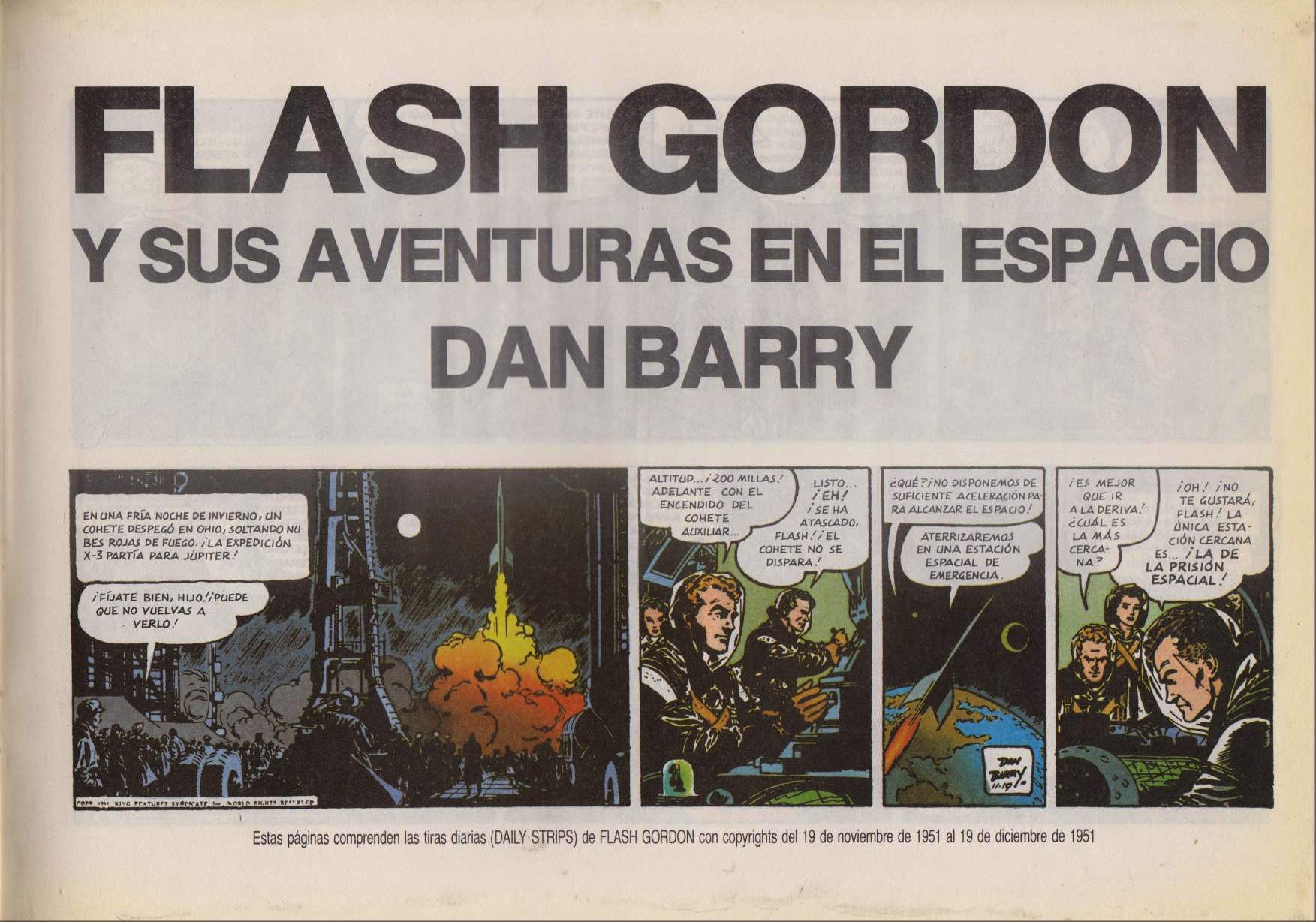 FLASH GORDON DE DAN BARRY