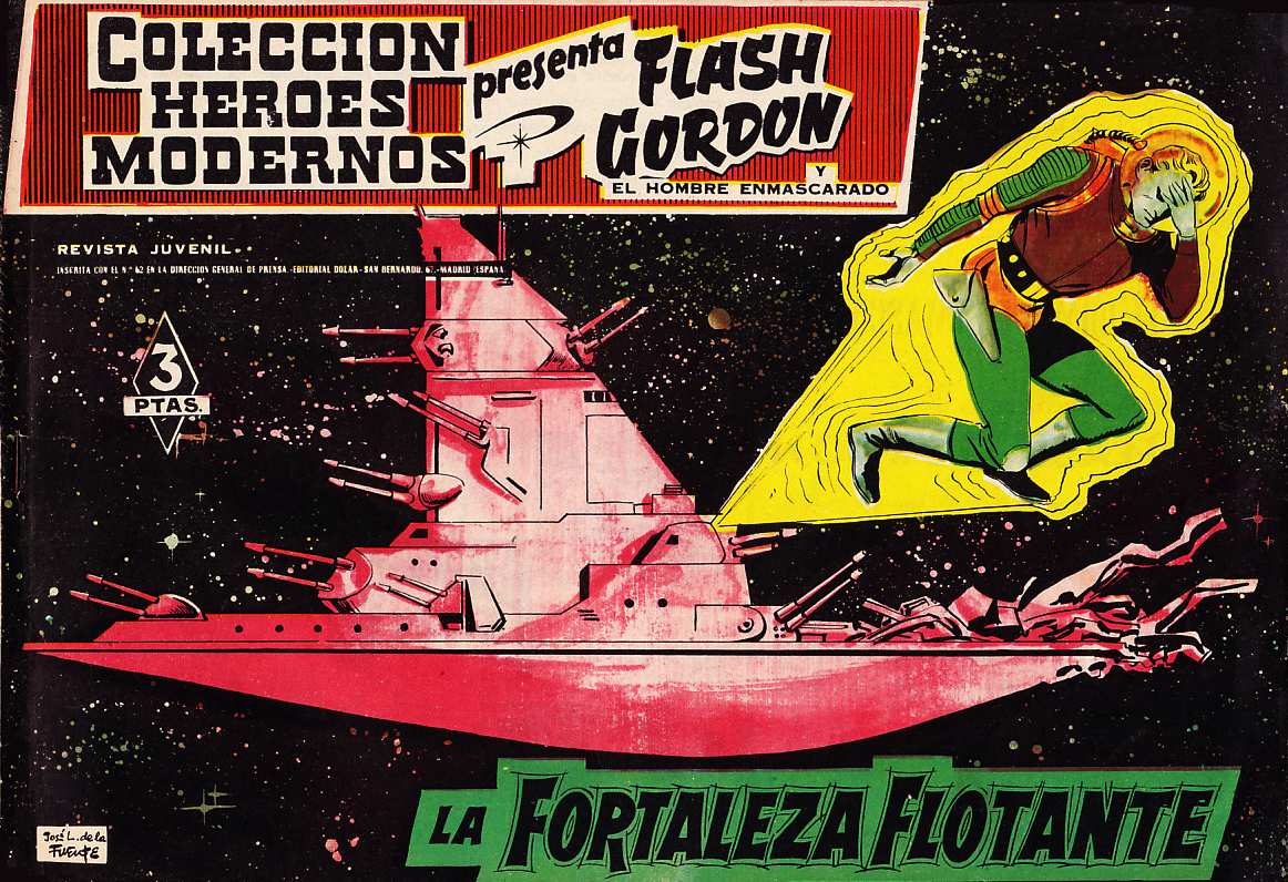 FLASH GORDON N.52 DE HEROES MODERNOS DOLAR PRIMERA ETAPA