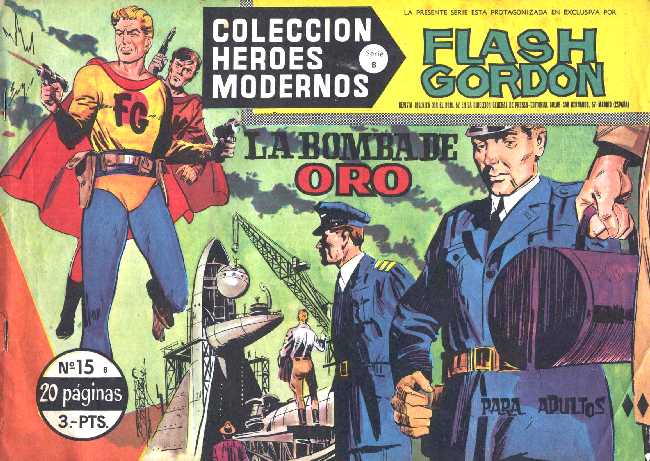FLASH GORDON N.15 DE HEROES MODERNOS DOLAR SERIE B
