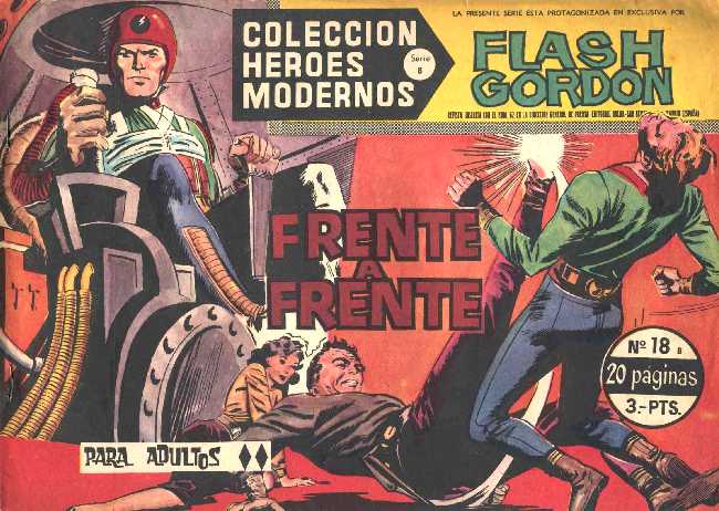 FLASH GORDON N.18 DE HEROES MODERNOS DOLAR SERIE B