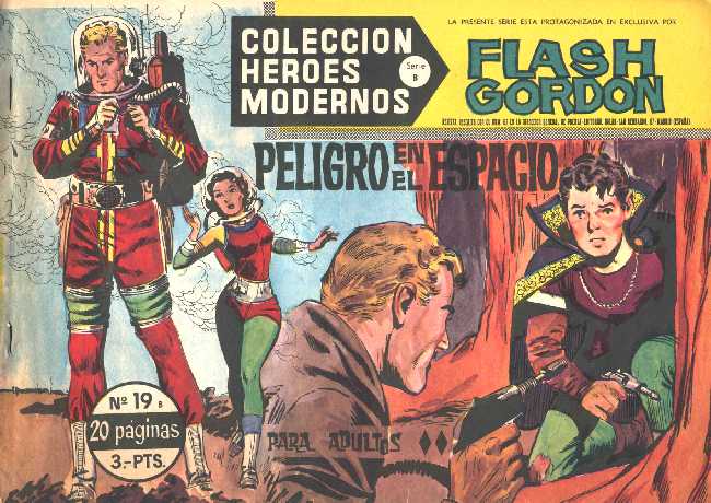 FLASH GORDON N.19 DE HEROES MODERNOS DOLAR SERIE B
