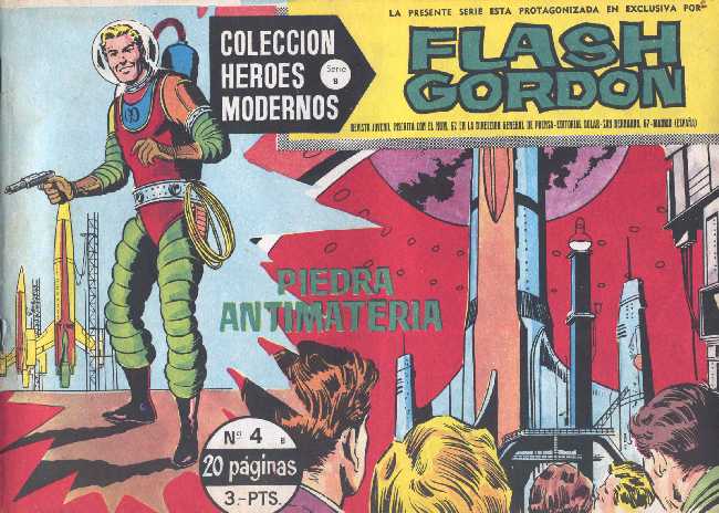 FLASH GORDON N.4 DE HEROES MODERNOS DOLAR SERIE B