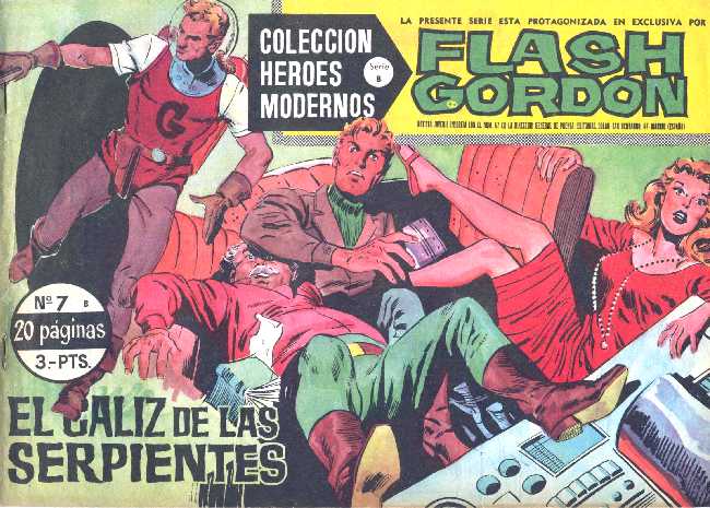 FLASH GORDON N.7 DE HEROES MODERNOS DOLAR SERIE B